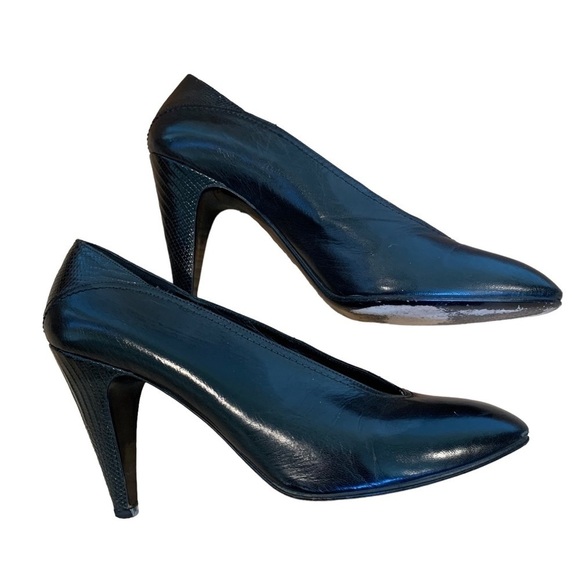 Donna Karen New York made in Italy black heels - Picture 7 of 12